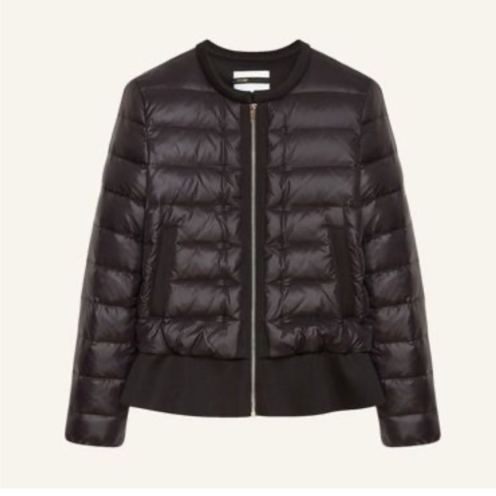 Maje Maya Quilted Down Zip Jacket, Size 2 - Picture 2 of 9